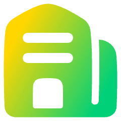 Building 2 Icon from Plump Gradient Set