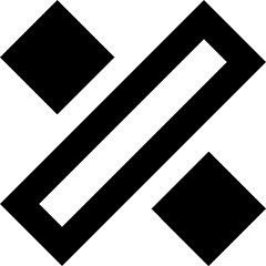 Discount Percent Icon from Sharp Remix Set