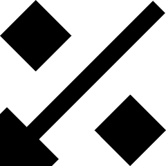 Discount Percent Decrease Icon from Sharp Remix Set