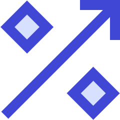 Discount Percent Increase Icon from Sharp Duo Set