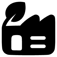 Factory Eco Icon from Plump Solid Set