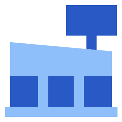 Mall Icon from Sharp Flat Set