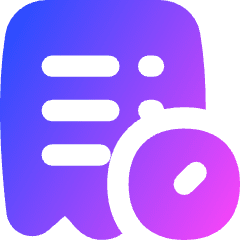 Order History 2 Icon from Flex Gradient Set