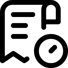 Order History 2 Icon from Core Line Set