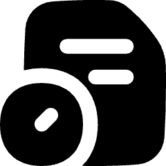 Order History Icon from Flex Solid Set