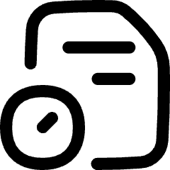 Order History Icon from Flex Line Set