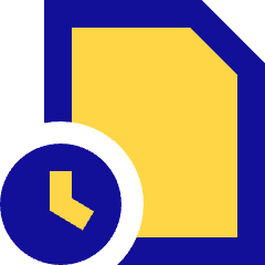 Order History Icon from Sharp Pop Set