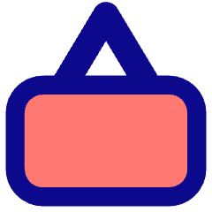 Signage 1 Icon from Core Pop Set