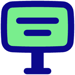 Signage 2 Icon from Plump Pop Set