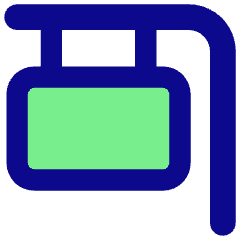 Signage 5 Icon from Core Pop Set