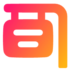 Signage 5 Icon from Plump Gradient Set