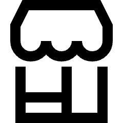 Store 1 Icon from Sharp Line Set