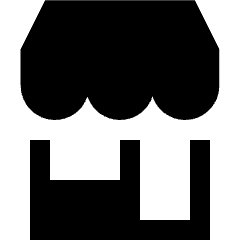 Store 1 Icon from Sharp Solid Set