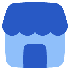 Store 1 Icon from Plump Flat Set