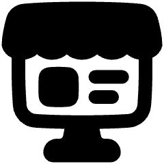 Store Computer Icon from Plump Remix Set