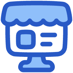 Store Computer Icon from Plump Duo Set