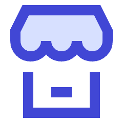 Store Phone Icon from Sharp Duo Set