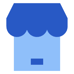 Store Phone Icon from Sharp Flat Set