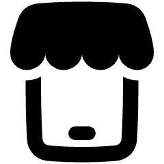 Store Phone Icon from Plump Solid Set