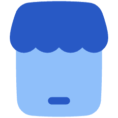 Store Phone Icon from Plump Flat Set