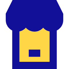 Store Phone Icon from Sharp Pop Set