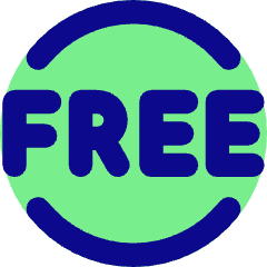 Tag Free Circle Icon from Core Pop Set
