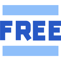 Tag Free Square Icon from Sharp Flat Set