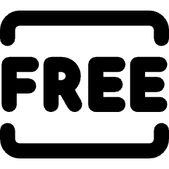 Tag Free Square Icon from Core Remix Set