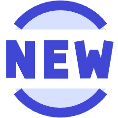 Tag New Circle Icon from Sharp Duo Set