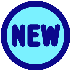 Tag New Circle Icon from Plump Pop Set