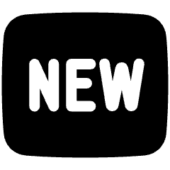 Tag New Square Icon from Plump Solid Set