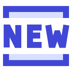 Tag New Square Icon from Sharp Duo Set