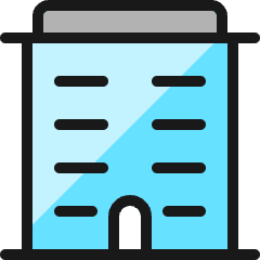 Building 2 Icon from Ultimate Colors Set