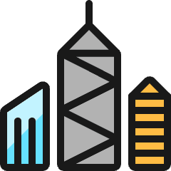 Building Modern 1 Icon from Ultimate Colors Set