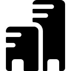 Building Modern Icon from Ultimate Bold Set