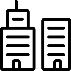 Buildings Icon from Ultimate Light Set