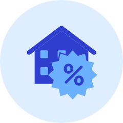 House Discount Icon from Kameleon Duo Set