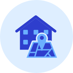 House Location Icon from Kameleon Duo Set