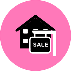 House Sale Icon from Kameleon Pop Set