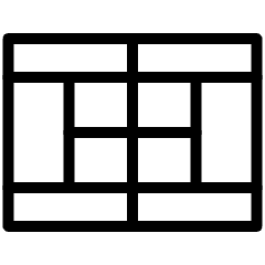 Tennis Court Icon from Ultimate Light Set