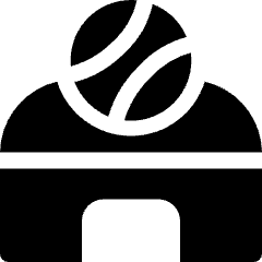 Tennis Stadium Icon from Ultimate Bold Set
