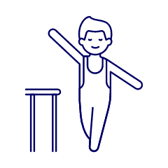 Sports Ballet 4 Illustration from UX Line Set