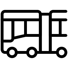 Bendy Bus Icon from Ultimate Light Set