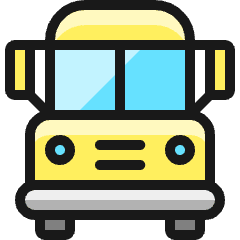 Bus 1 Icon from Ultimate Colors Set