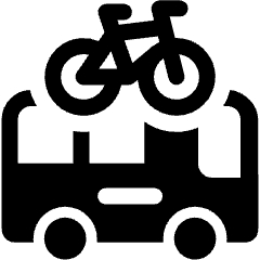 Bus Bike Icon from Ultimate Bold Set