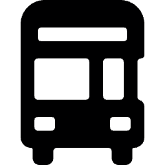 Bus Double Icon from Ultimate Bold Set