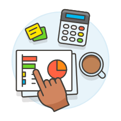 Analyze Files 2 Illustration from UX Colors Set