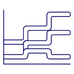 Area Chart Illustration from UX Line Set