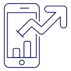 Increasing Phone Illustration from UX Line Set