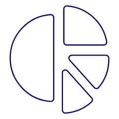 Pie Chart 1 Illustration from UX Line Set